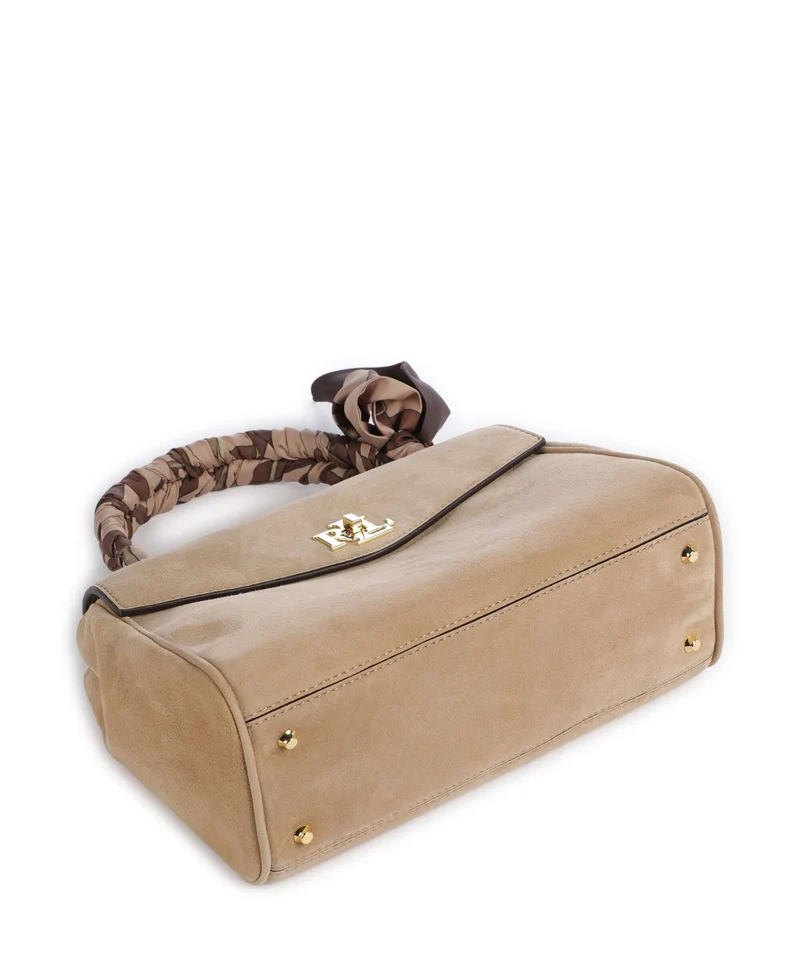 Lauren Ralph Lauren Farrah Small Bolso de mano camel/urban bltng/camel multi