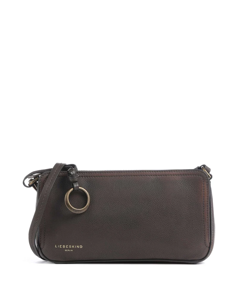 Liebeskind Clarice II Vintage Pebble M Bandolera deep soil