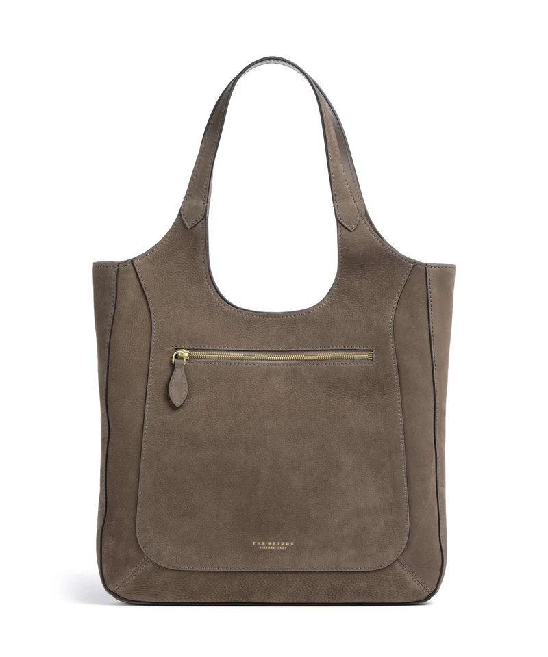The Bridge Luce Soft Bolso de hobo greige