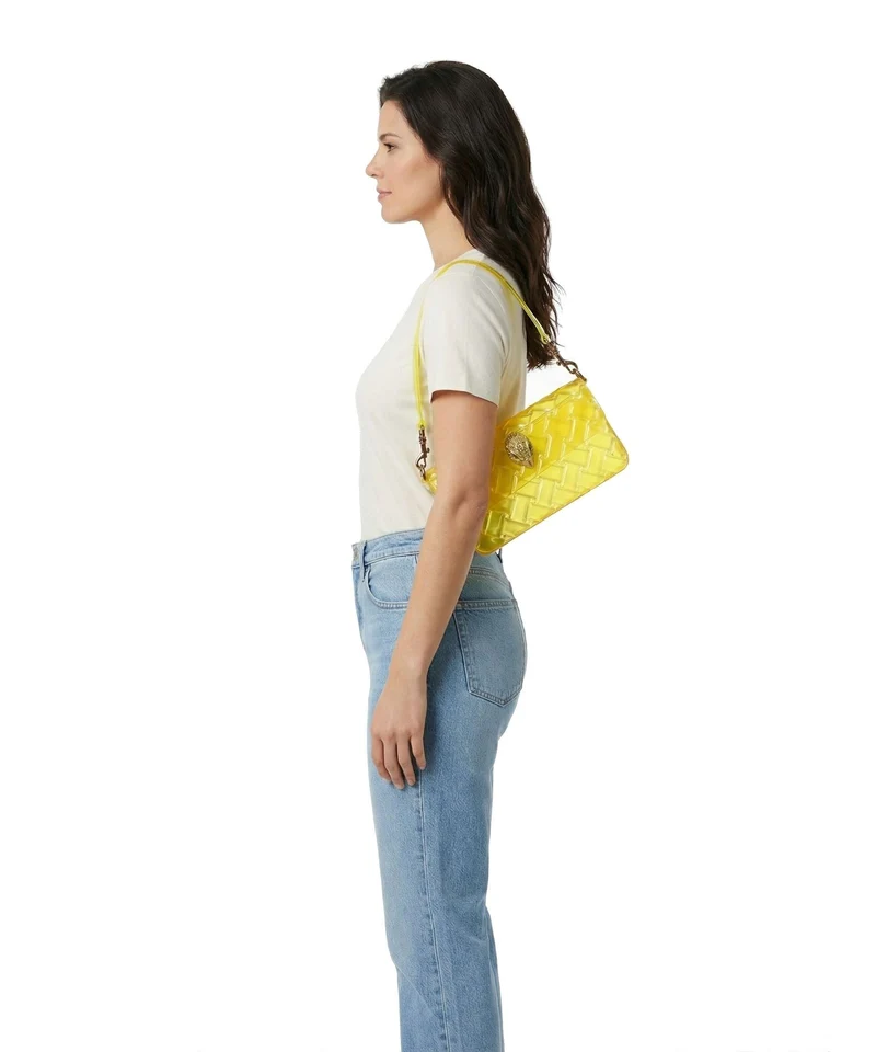 Kurt Geiger Jelly Kensington Bolso de hombro yellow