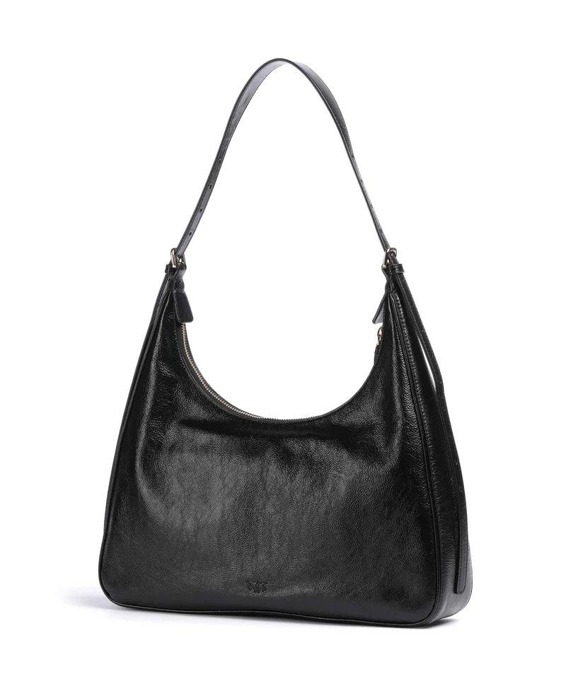 Pinko Miss Pinko Classic Bolso de hobo nero limousine/oro