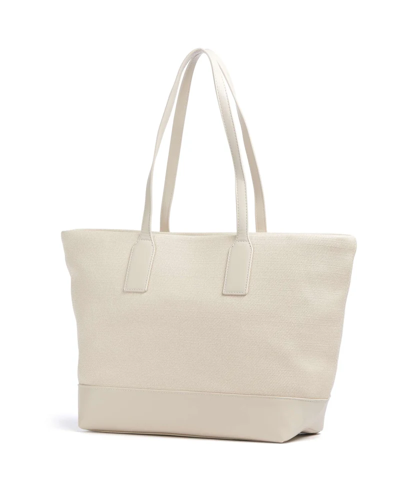 Valentino Bags Atena Re Bolsa shopping naturale/ecru