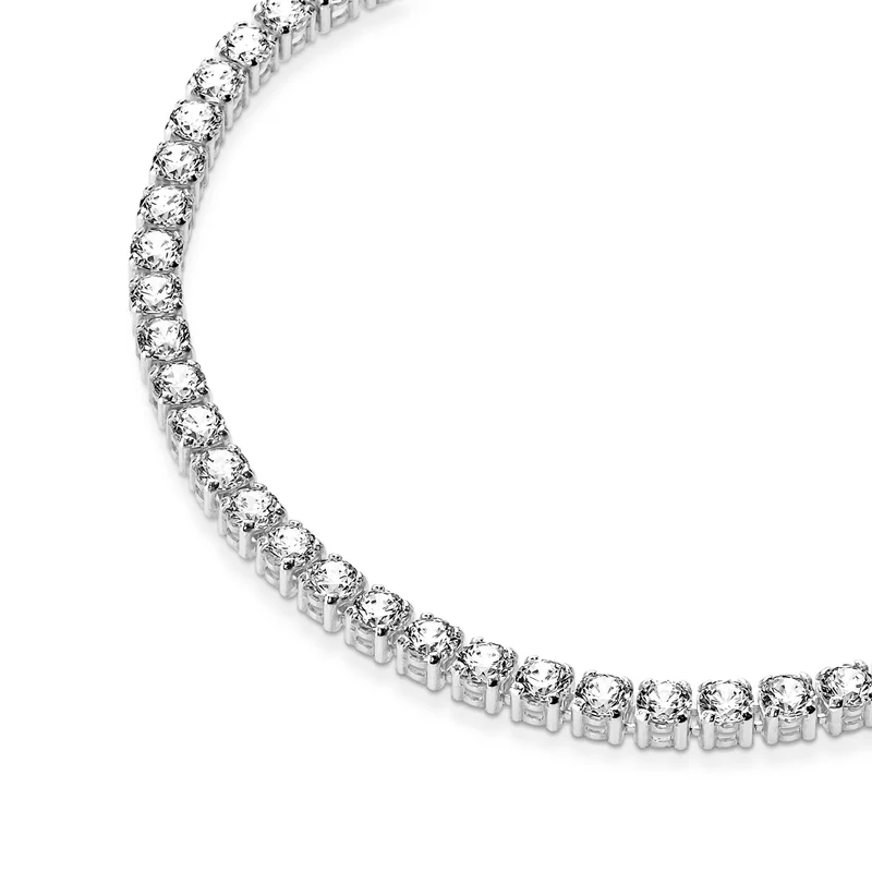Pandora Timeless 925 Sterling Silver Sparkling Tennis Bracelet 591469C01-16 (Length: 16.00 cm)