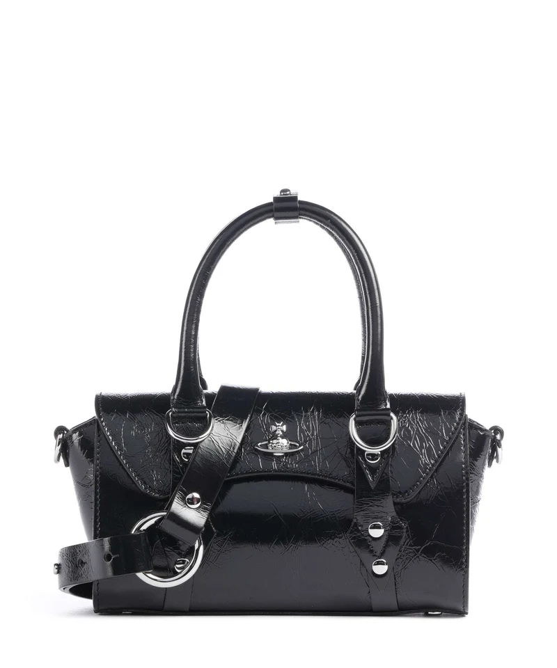Vivienne Westwood Bettina Naplak Mini Bolso de mano black