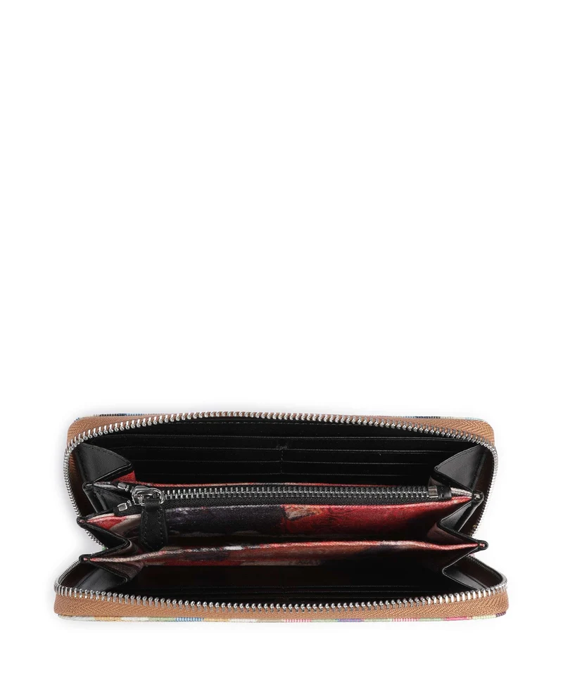Vivienne Westwood Buccia D'Arancia Classic Monedero heather plaid