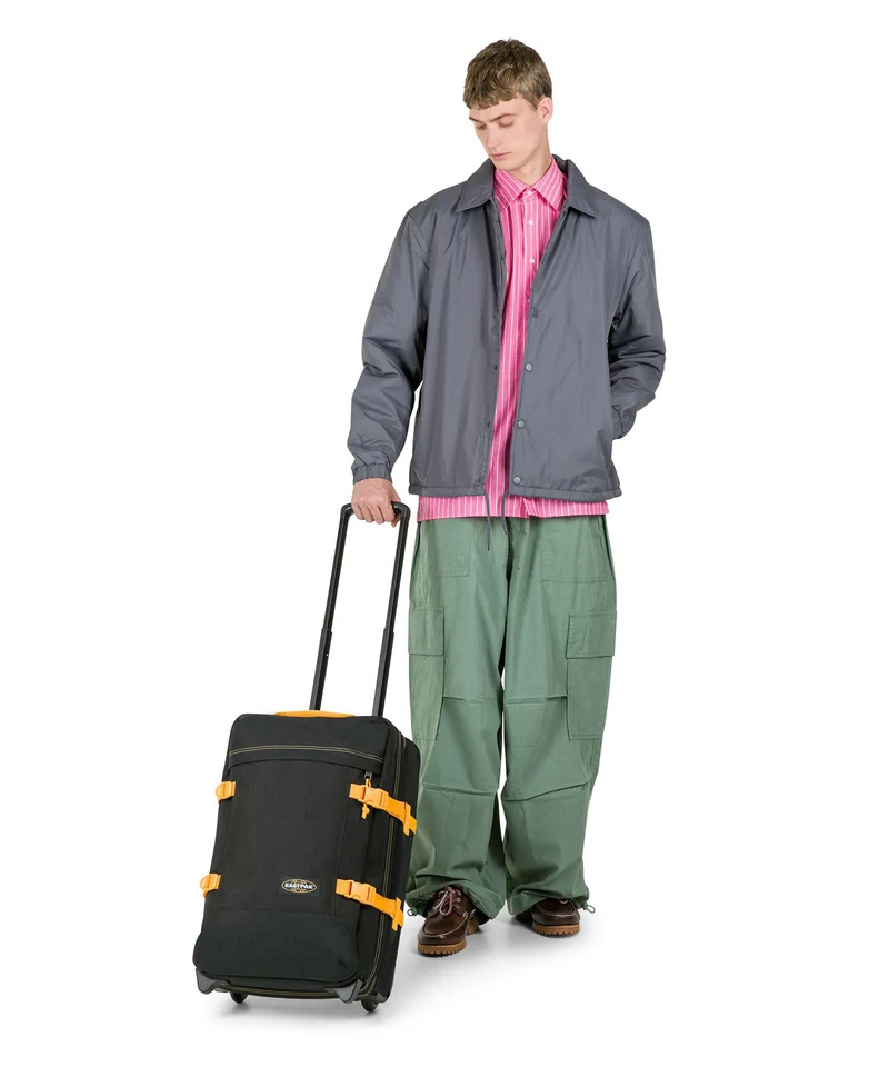 Eastpak Tranverz S Bolso de viaje con ruedas kontrast mango