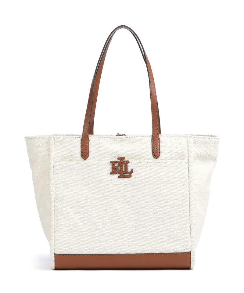 Lauren Ralph Lauren Cameryn Large Bolsa shopping natural/lauren tan