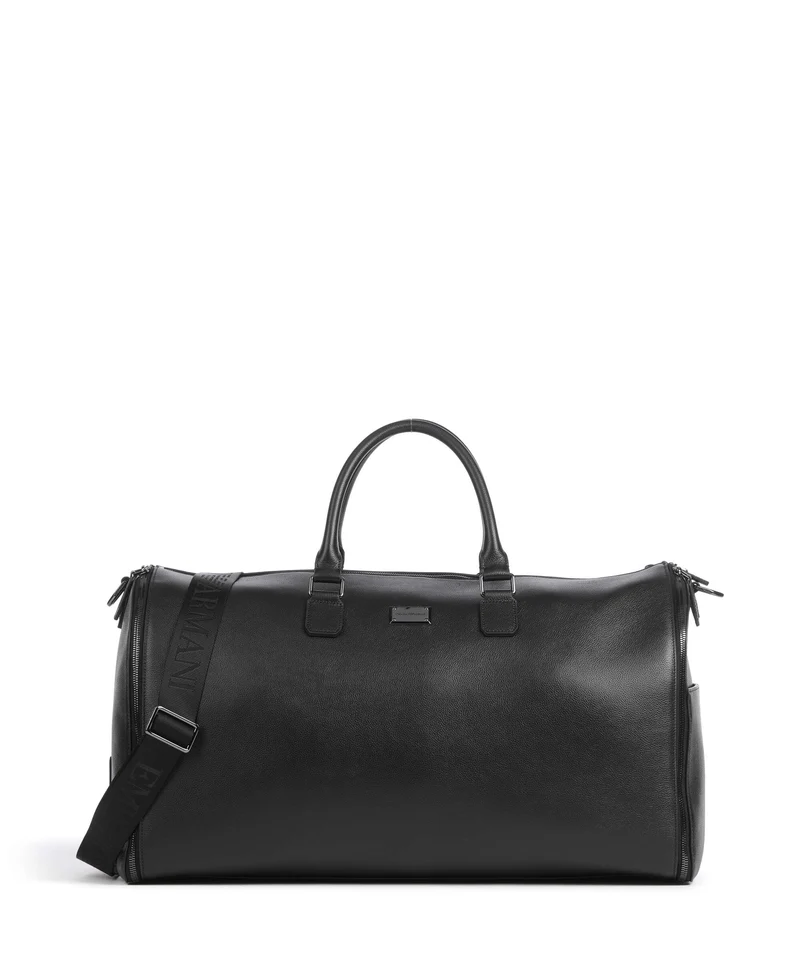 Emporio Armani Milano Bolsa de fin de semana black beauty