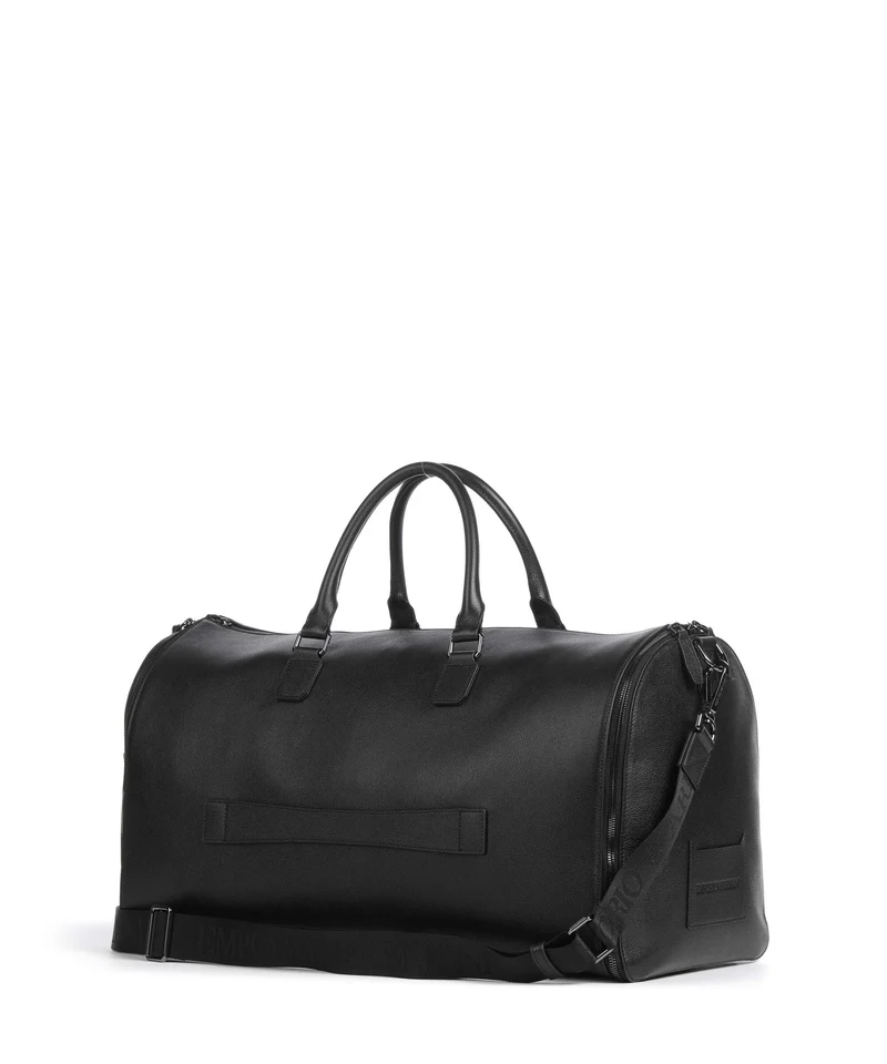 Emporio Armani Milano Bolsa de fin de semana black beauty