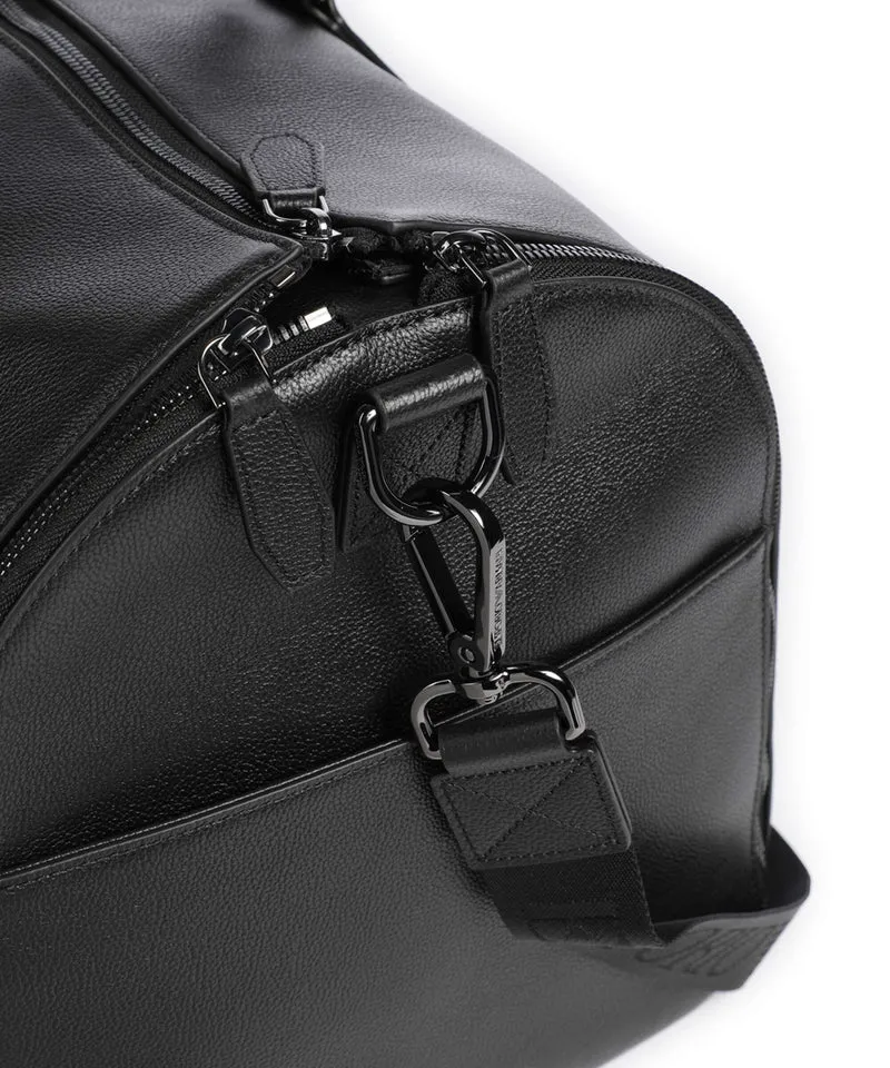 Emporio Armani Milano Bolsa de fin de semana black beauty