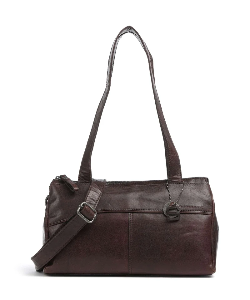 Spikes & Sparrow Bronco Alicia Bolso de hombro dark brown