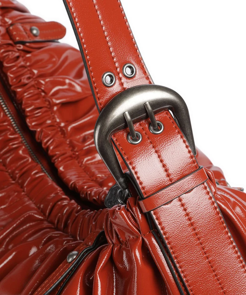 Liebeskind Faye Shiny L Bolso de hobo red rock