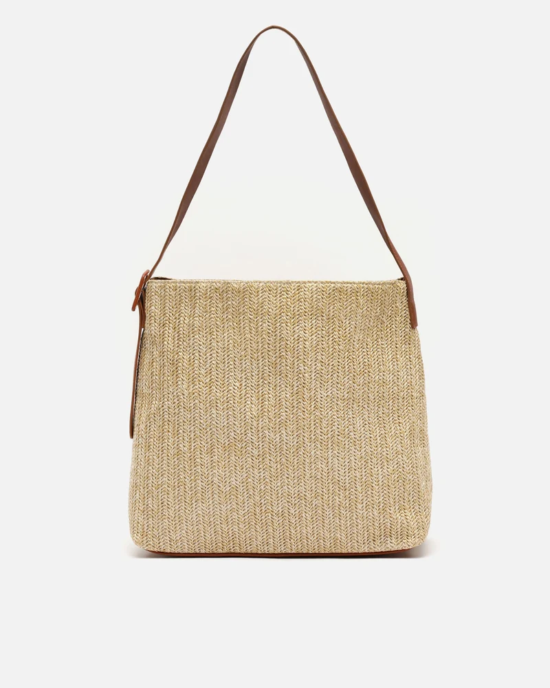 Saby bolso hobo efecto rafia ED.