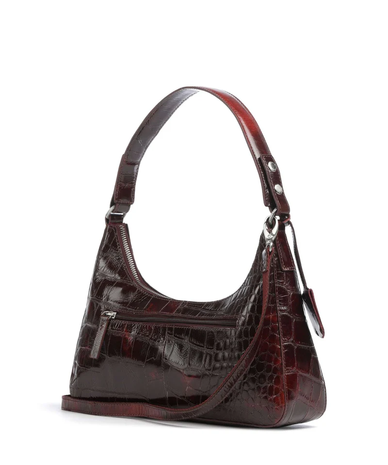 Burkely Cool Colbie Bolso de hombro burgundy patent