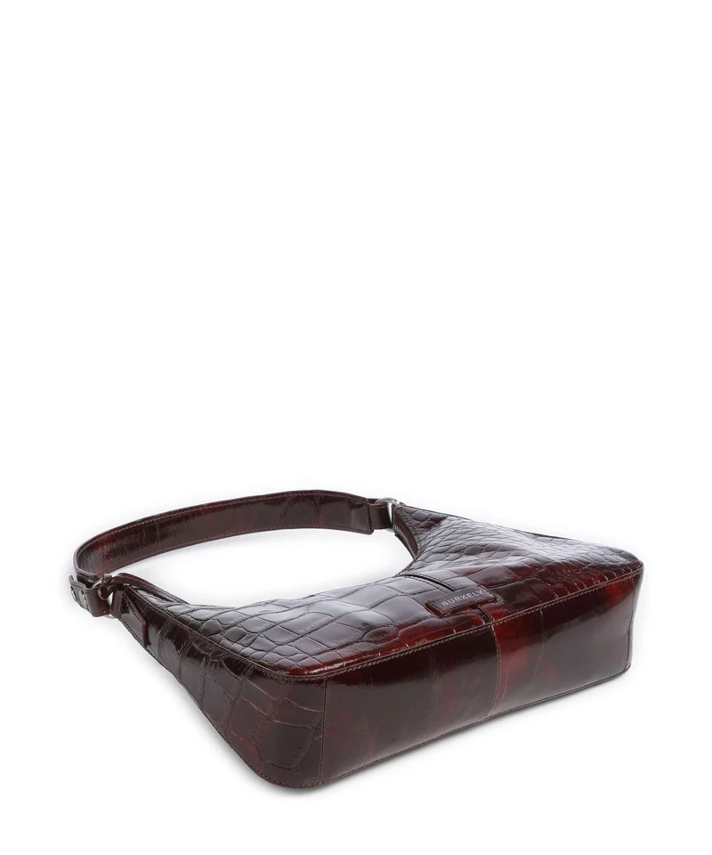 Burkely Cool Colbie Bolso de hombro burgundy patent