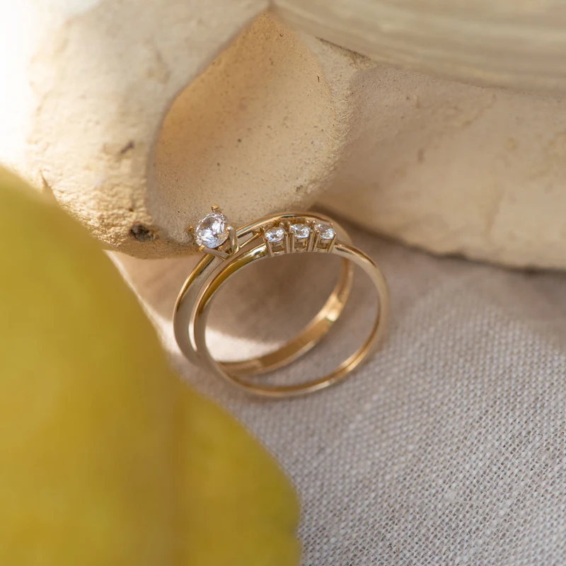 Beloro Jewels Monte Napoleone Stella 9 karaat ring BO330003-56