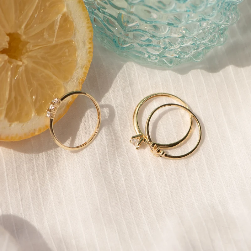 Beloro Jewels Monte Napoleone Stella 9 karaat ring BO330003-56