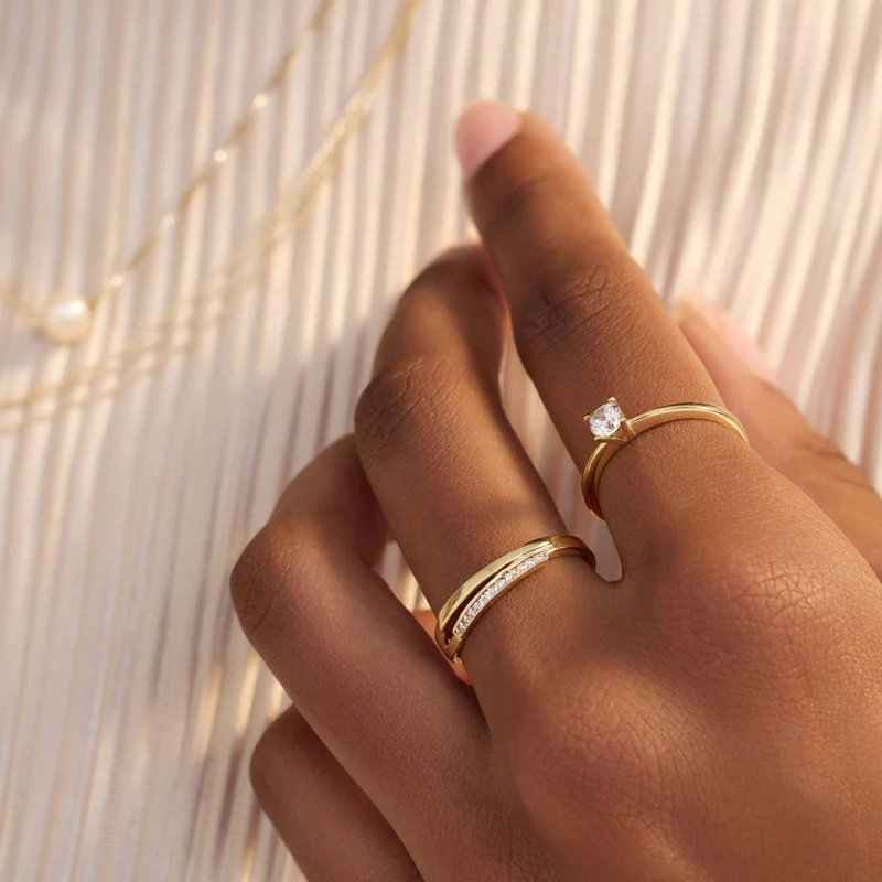 Beloro Jewels Monte Napoleone Stella 9 Karaat Ring BO330019-60