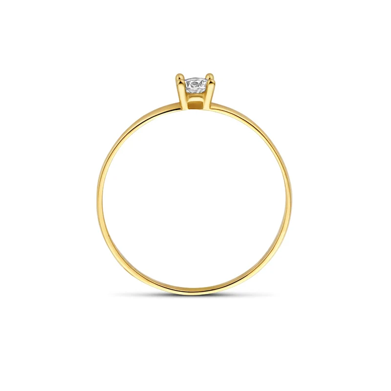Beloro Jewels Monte Napoleone Stella 9 Karat Gold Ring BO330042-52