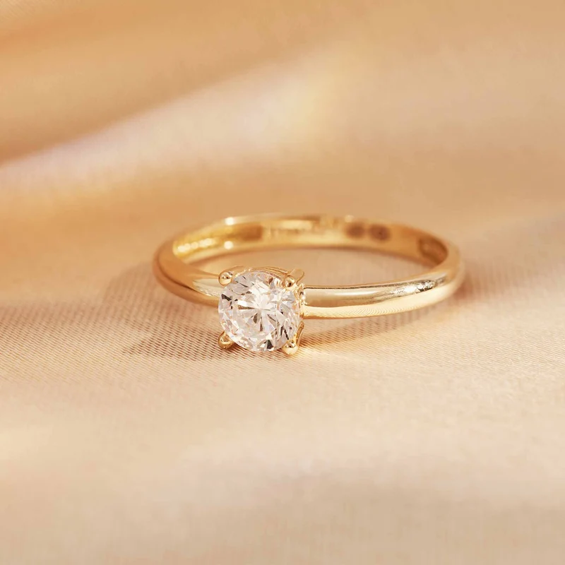 Isabel Bernard Le Marais Soleil 14 Karaat Gouden Ring IB330068-50 (Maat: 50)