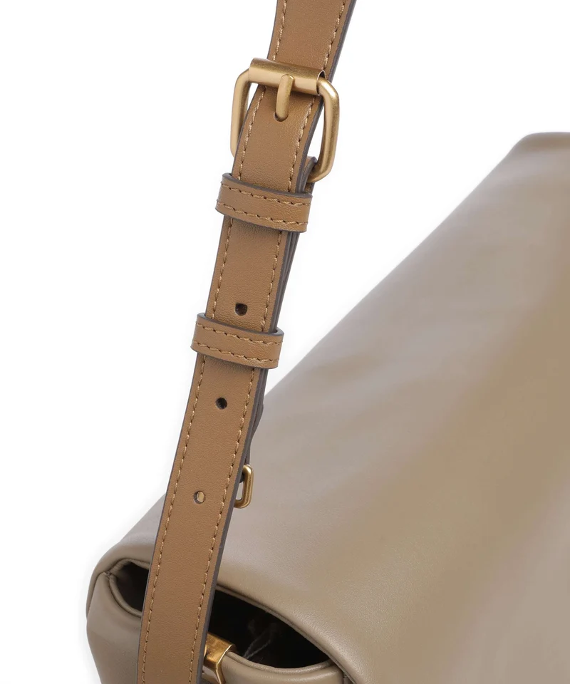 Pinko Click Soft Horizontal Bolso de hombro marrone/caramella/antique gold