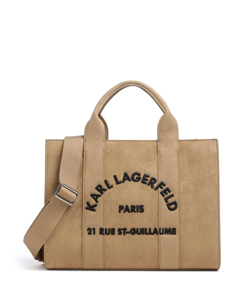 Karl Lagerfeld K/Rue St Guillaume Medium Bolso de mano dijon
