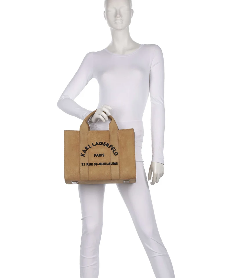 Karl Lagerfeld K/Rue St Guillaume Medium Bolso de mano dijon