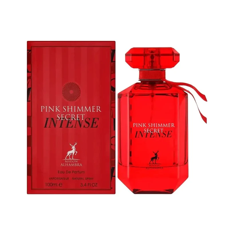 Maison Alhambra Pink Shimmer Secret Intense EDP 100ML