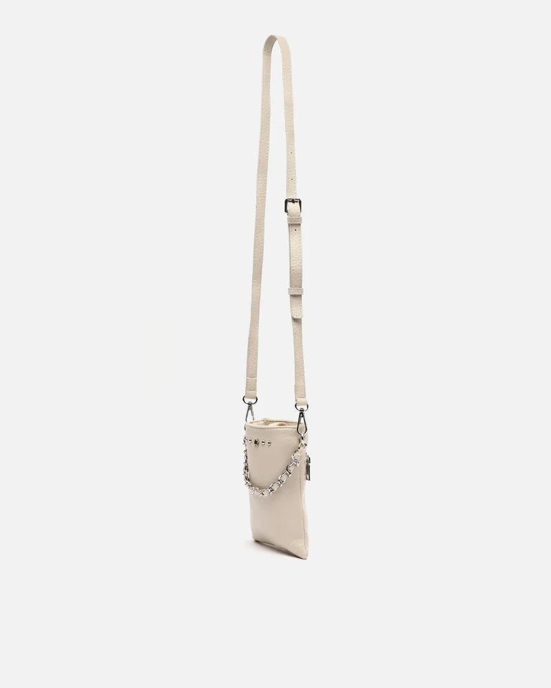 Yakus-1 bolso bandolera mini para móvil con detalles metálicos ED.