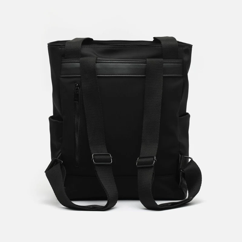 Domico mochila grande de nylon para portátil (13,3 pulgadas) y con asa de mano ED.