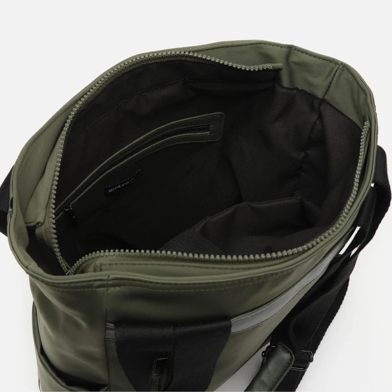 Domico mochila grande de nylon para portátil (13,3 pulgadas) y con asa de mano ED.