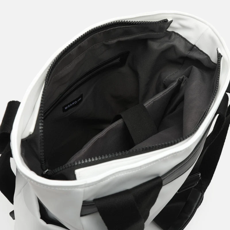 Domico mochila grande de nylon para portátil (13,3 pulgadas) y con asa de mano ED.