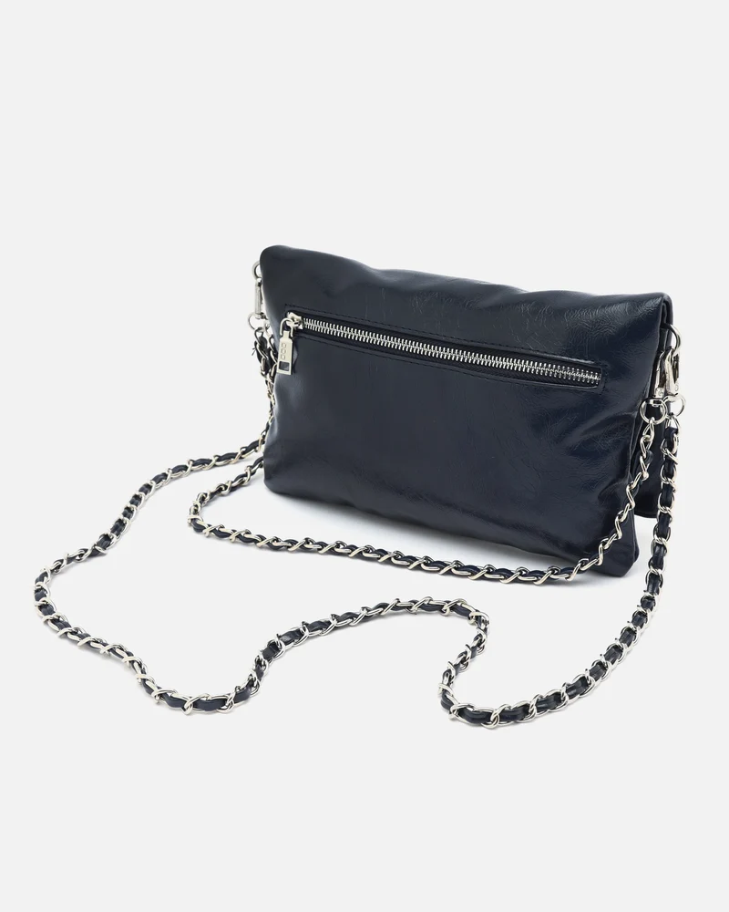 Erosa bolso de hombro pequeño con asa bandolera extraíble y detalles metálicos ED.