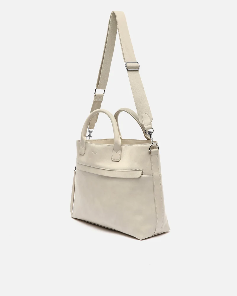 Nestoria bolso tote mediano con bolsa interior y asa bandolera extraíble ED.