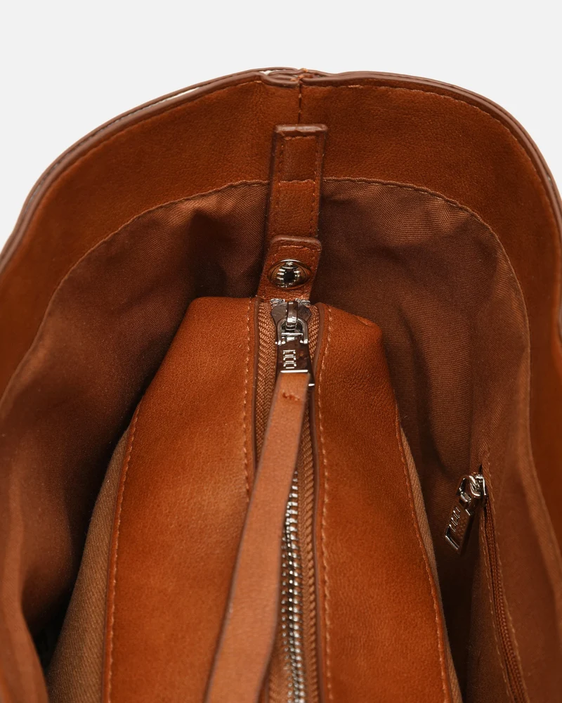 Nestoria bolso tote mediano con bolsa interior y asa bandolera extraíble ED.