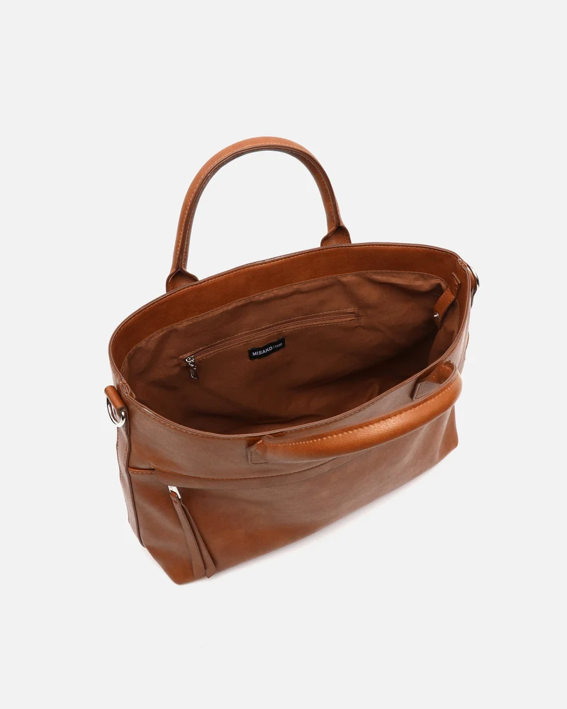 Nestoria bolso tote mediano con bolsa interior y asa bandolera extraíble ED.