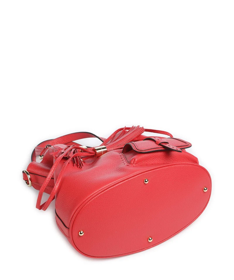 Lancel Premier Flirt M Bucket bolso de mano kiss red