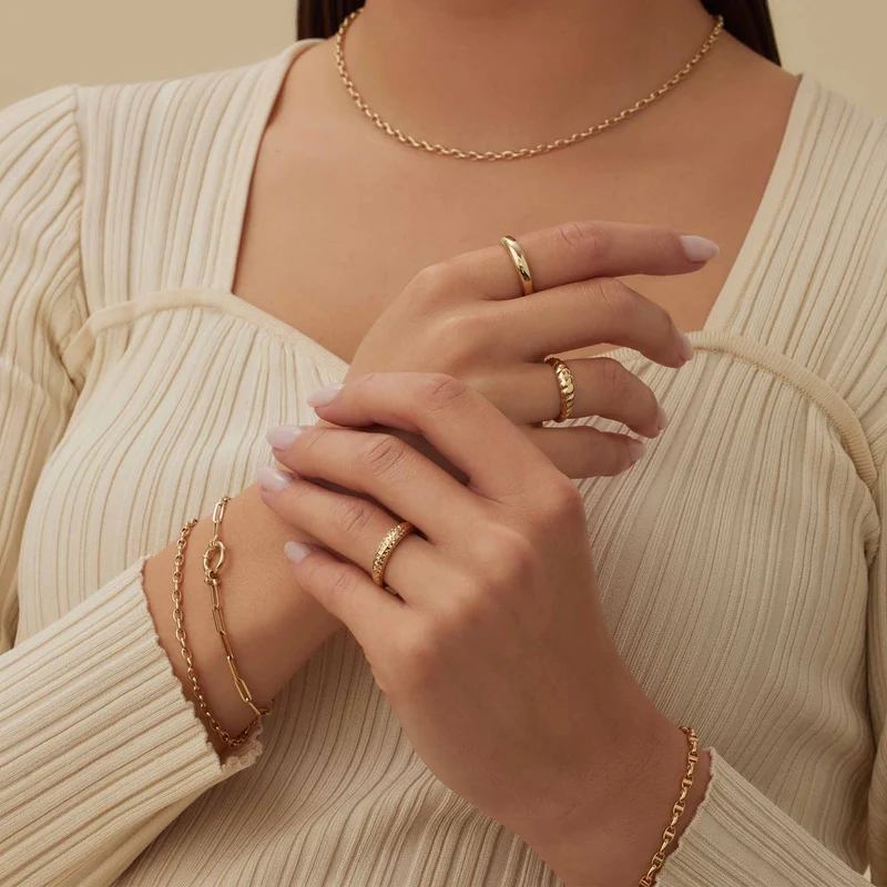 Isabel Bernard Rivoli Maryn 14 Karaat Gouden Ring IB330080-50