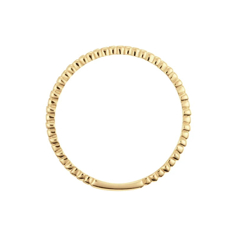 Jackie Gold Caviar 14 Karaats Gouden Ring 585 JKR25.526-52