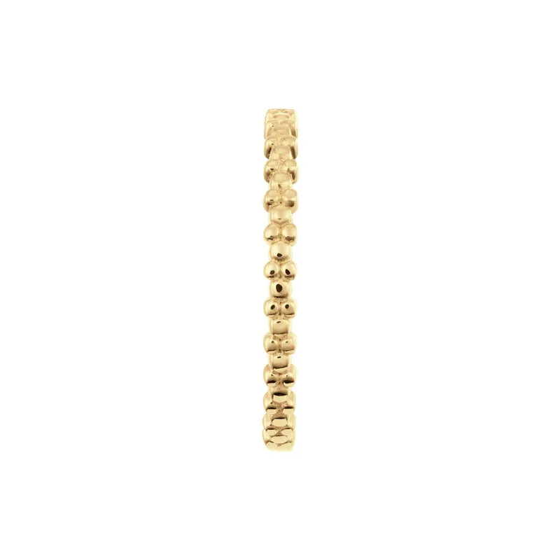 Jackie Gold Caviar 14 Karaats Gouden Ring 585 JKR25.526-52