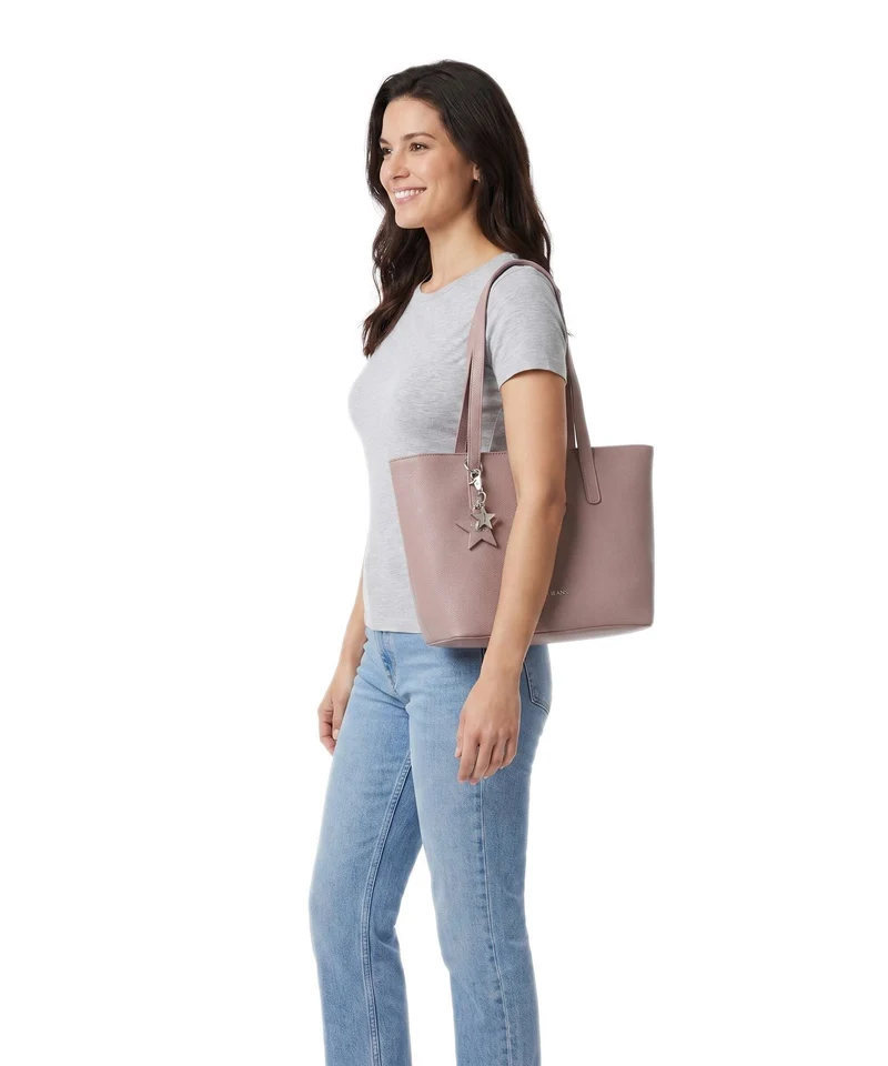 JOOP! Jeans Salve Lara Bolsa shopping pale mauve