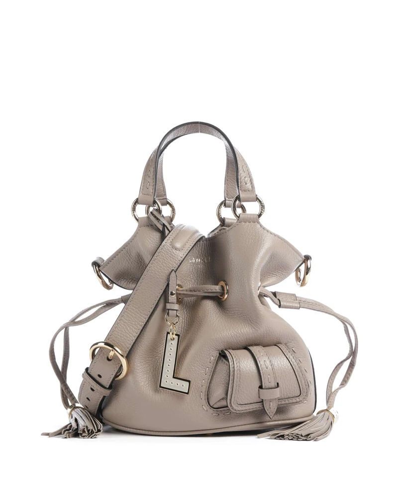 Lancel Premier Flirt S Bucket bolso de mano pebble