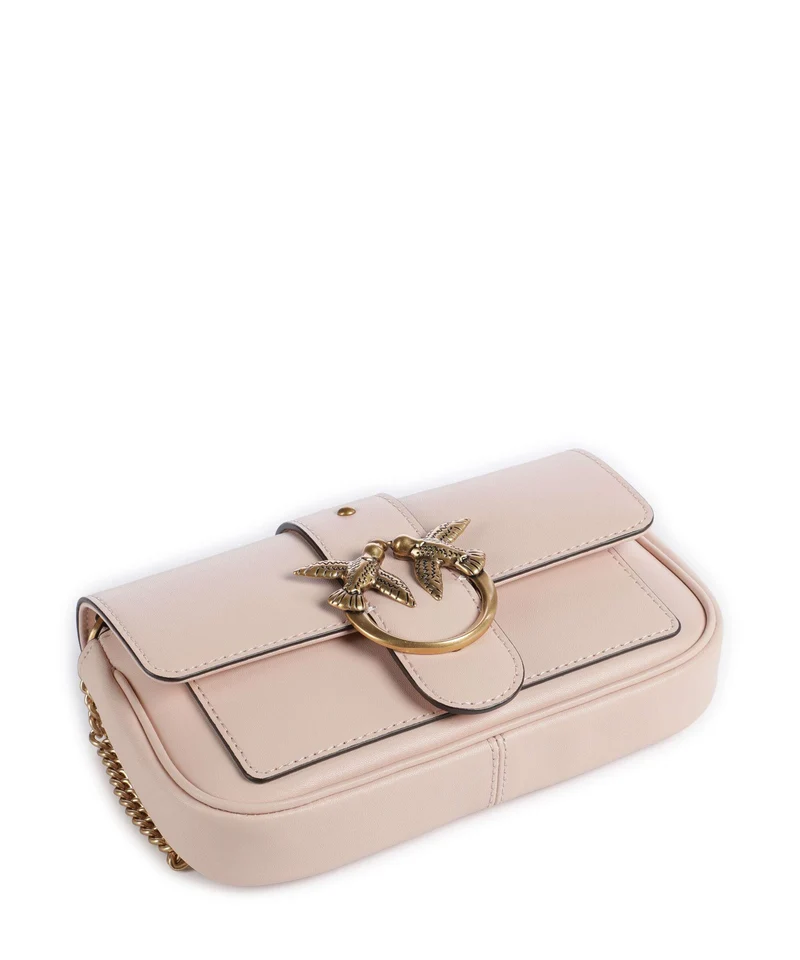 Pinko Love One Pocket Monedero rosa cammeo/antique gold