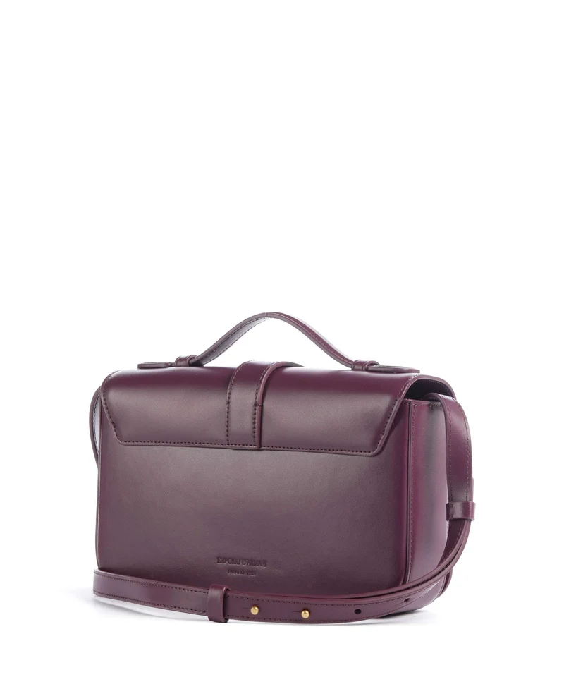 Emporio Armani Costanza Bandolera aubergine