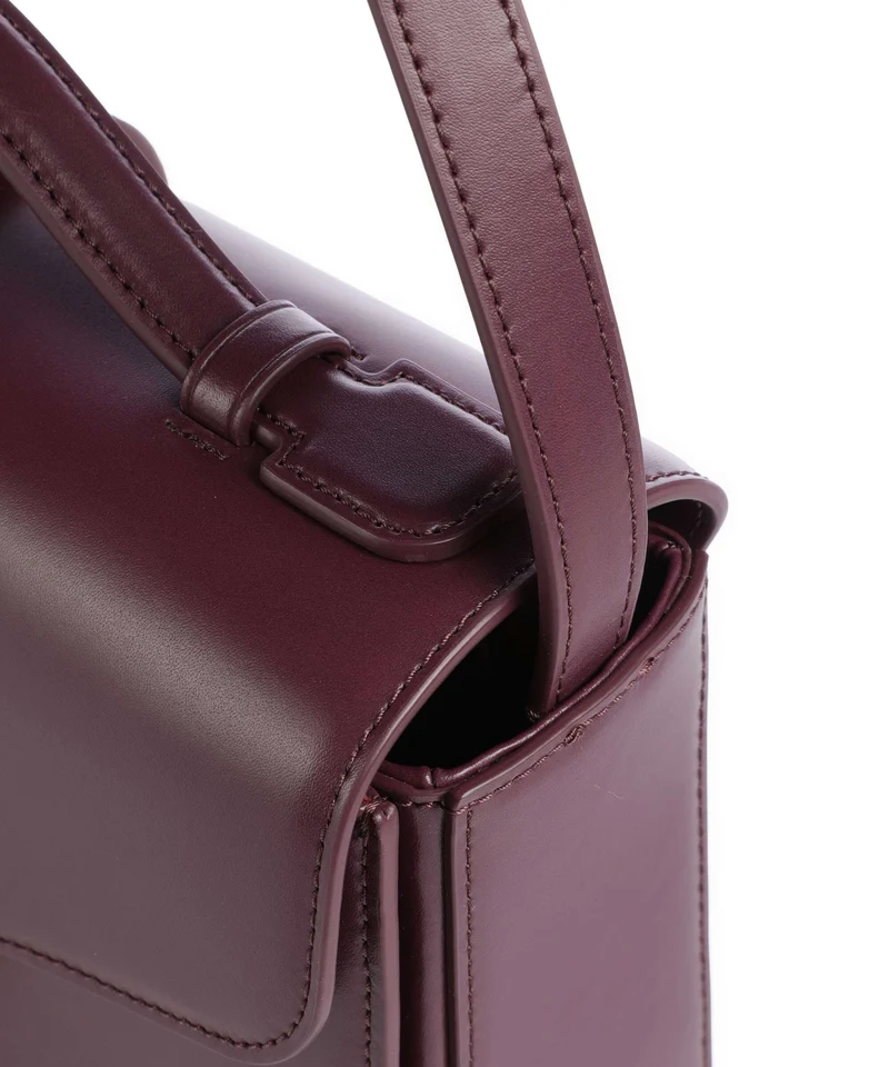 Emporio Armani Costanza Bandolera aubergine