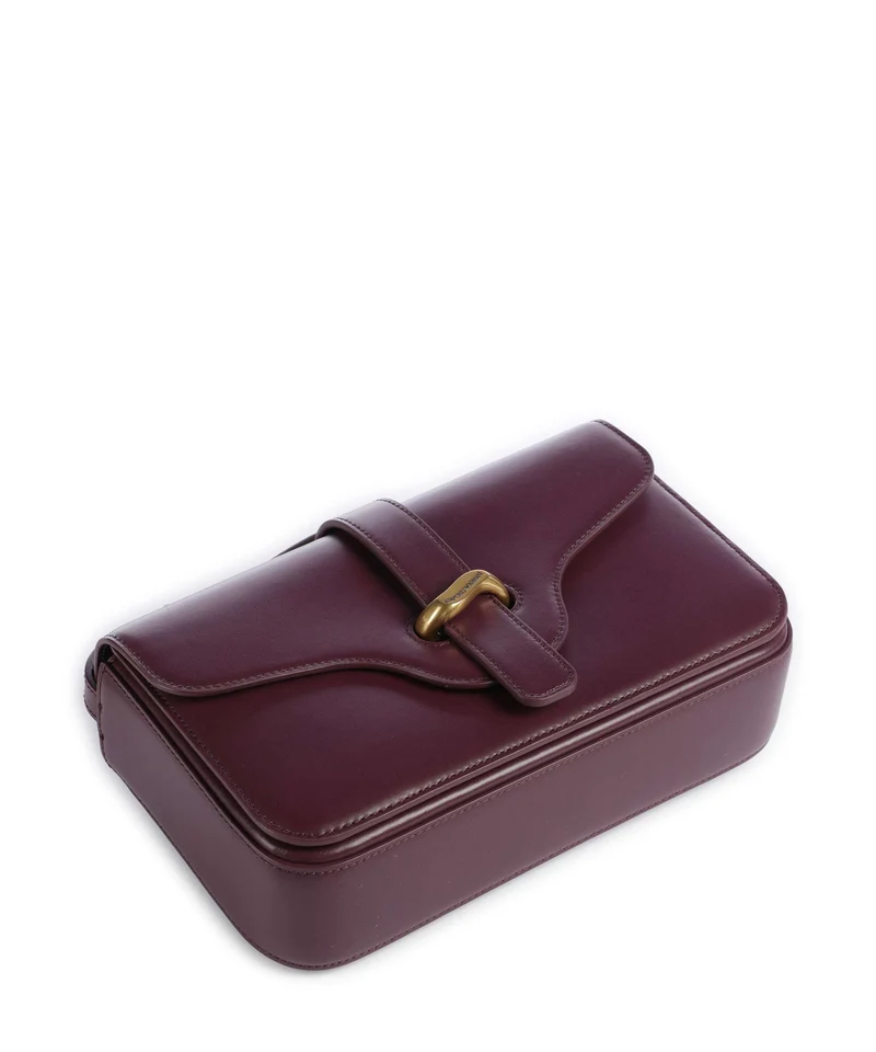 Emporio Armani Costanza Bandolera aubergine