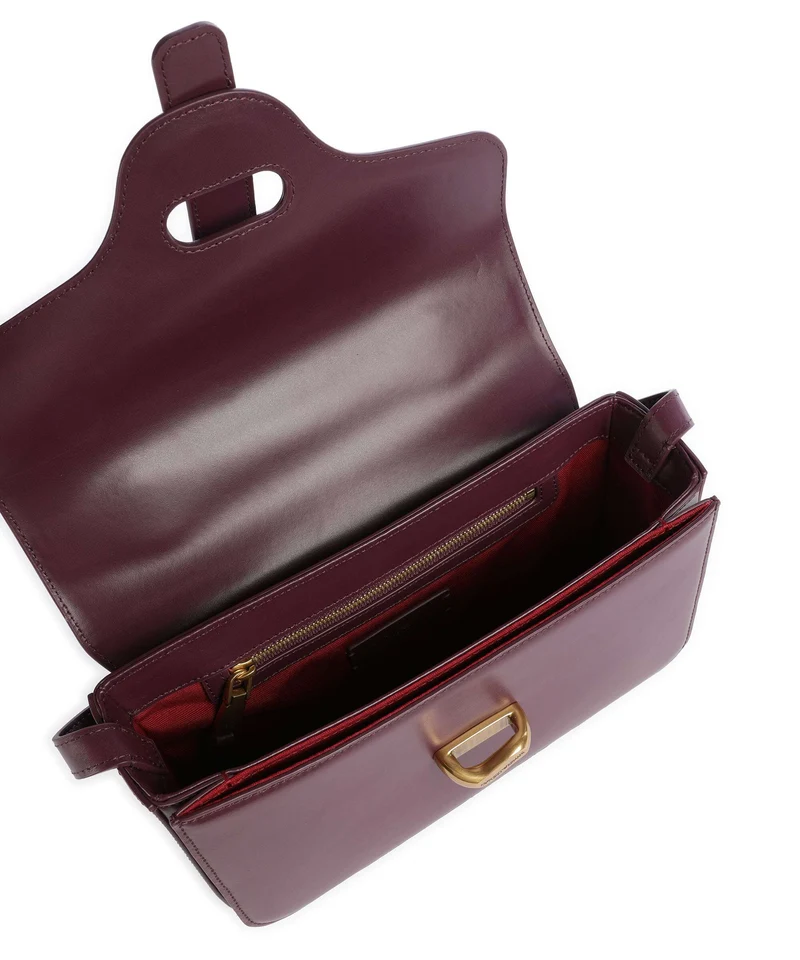 Emporio Armani Costanza Bandolera aubergine