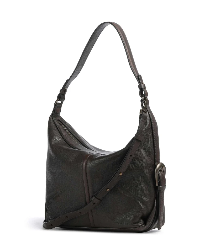 Liebeskind Paris II Vintage Pebble M Bolso de hobo deep soil