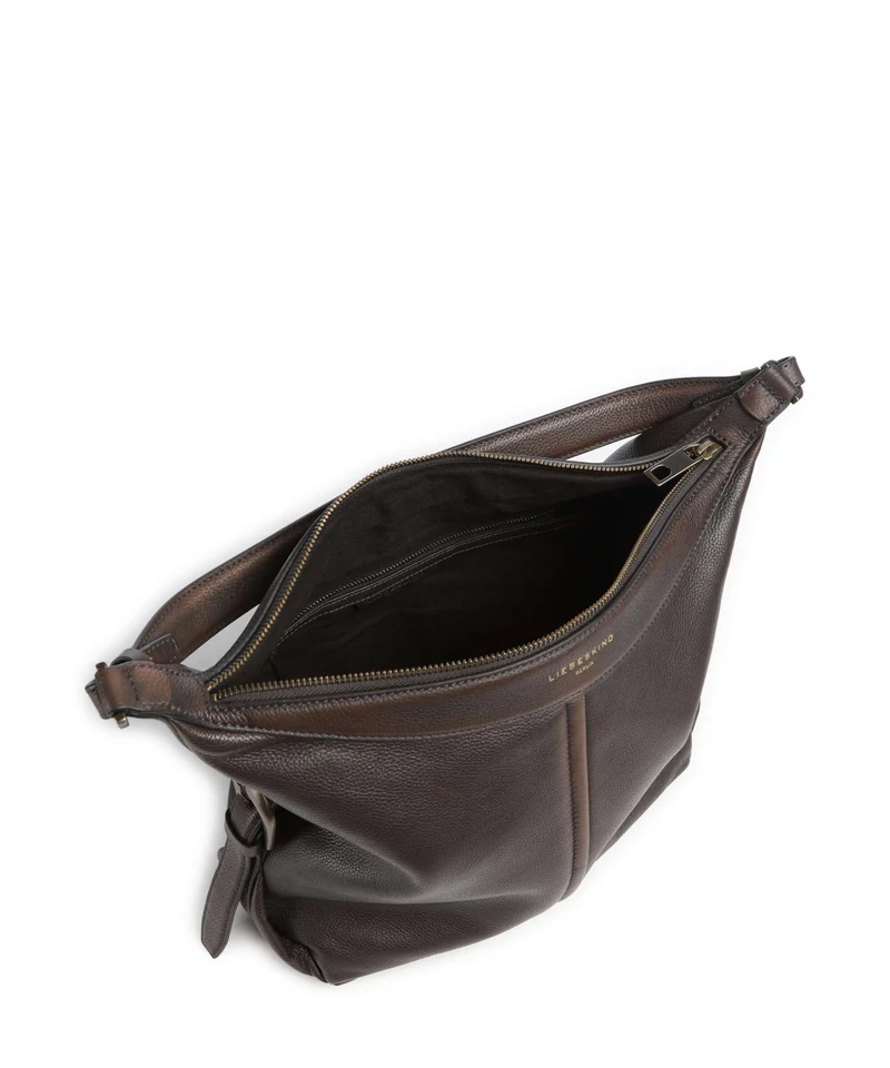 Liebeskind Paris II Vintage Pebble M Bolso de hobo deep soil
