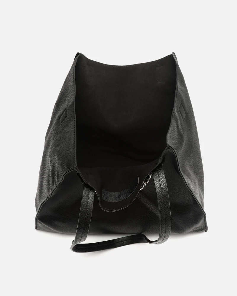 Yaku bolso shopper grande con detalles metálicos ED.